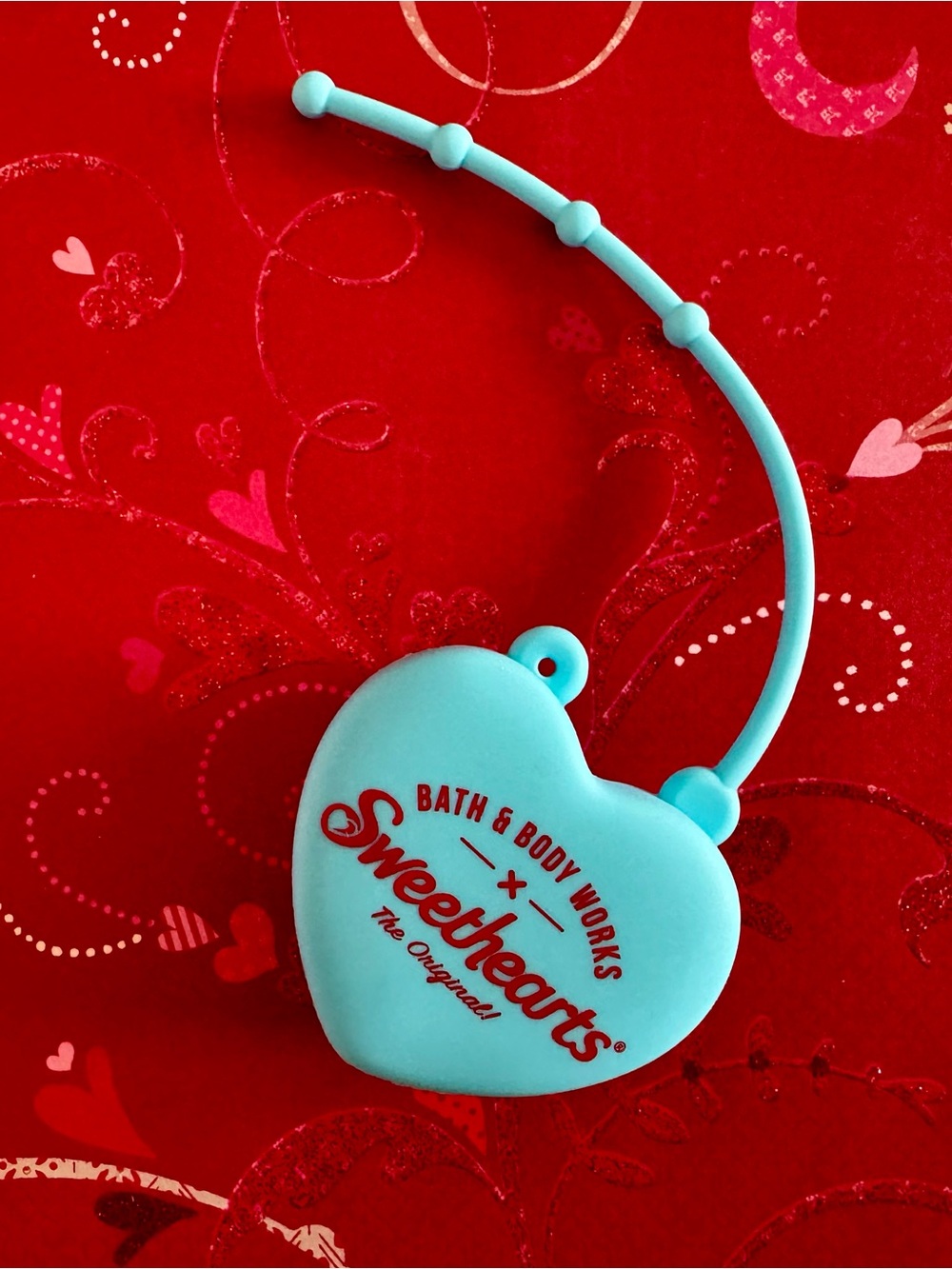 Bath & Body Works Aqua Heart Sweethearts Hand Soap Holder